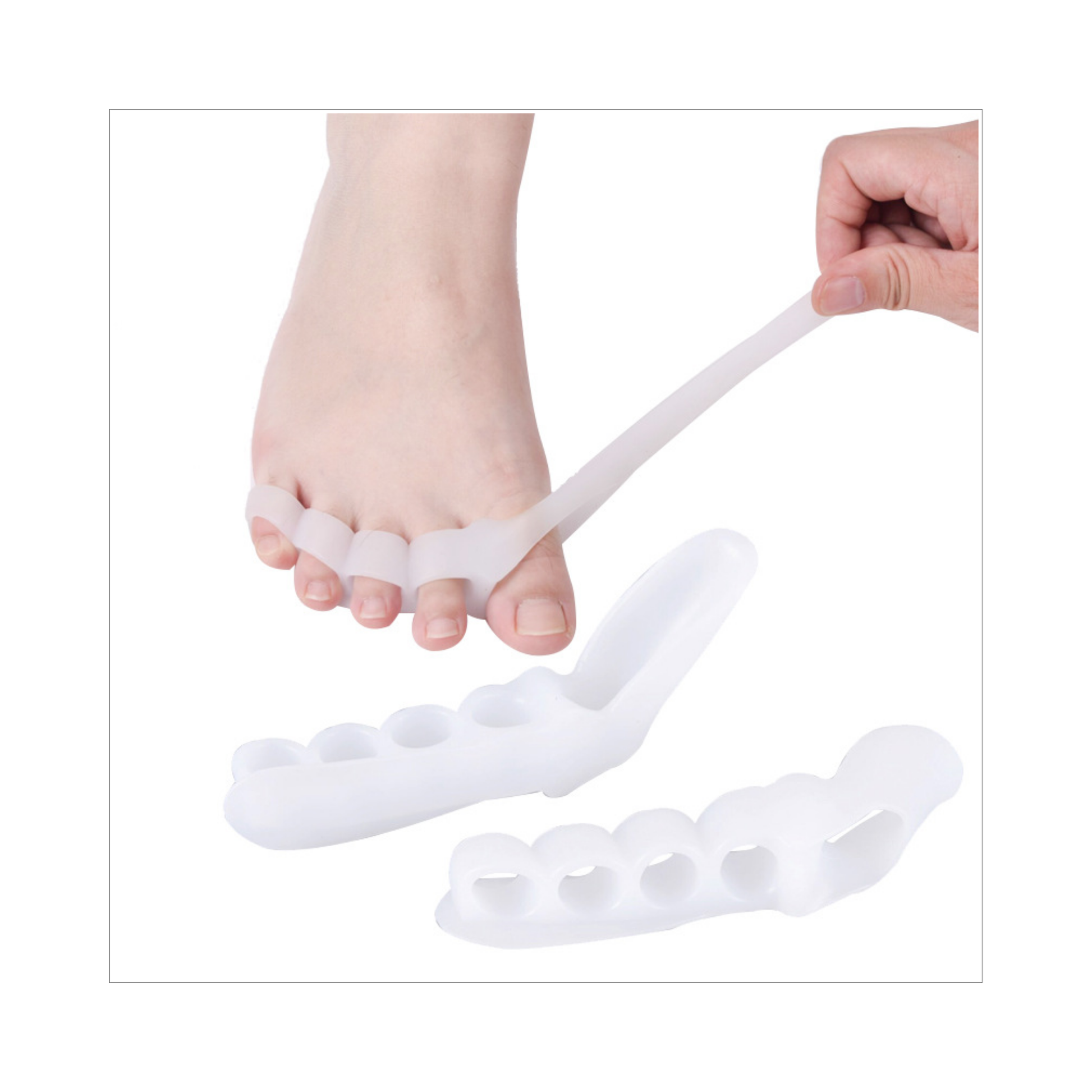 5 Toe Aligner With Bunion Sleeve FootAid NZ 5-toe-aligner-with-bunion-sleeve-footaid-nz