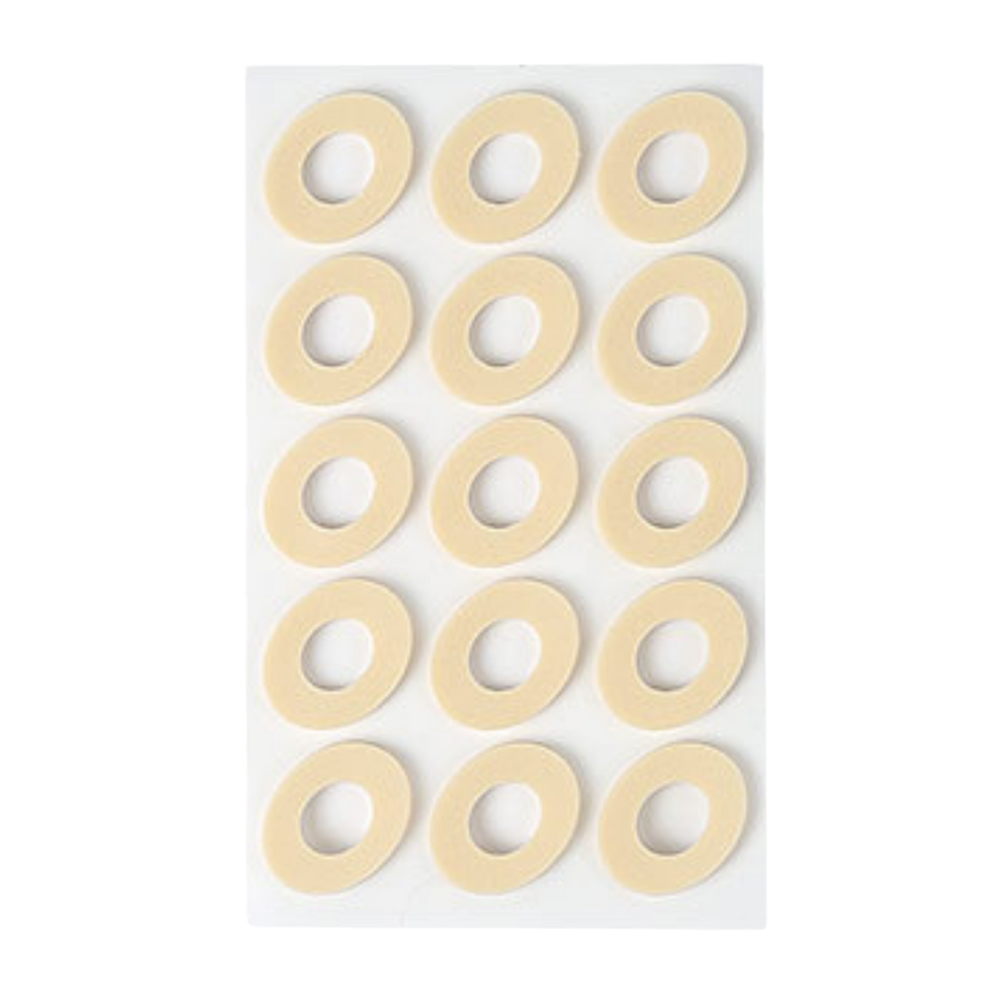 FootAid Classic Oval Corn Pad – Latex Foam Pressure Relief - FootAid