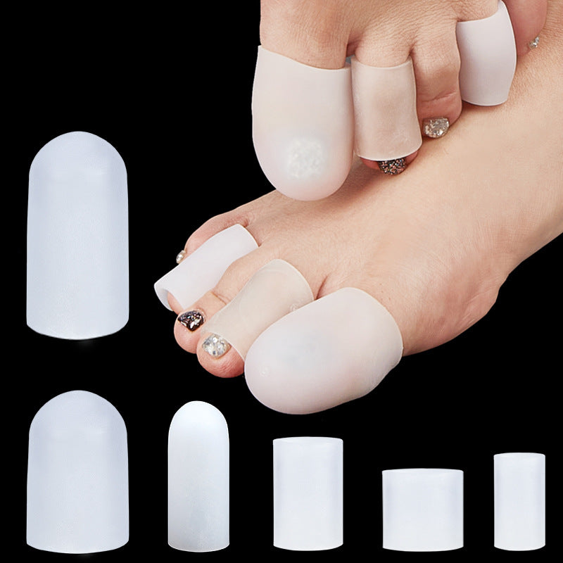 FootAid Gel Toe Protection Sleeves – Open or Closed End
