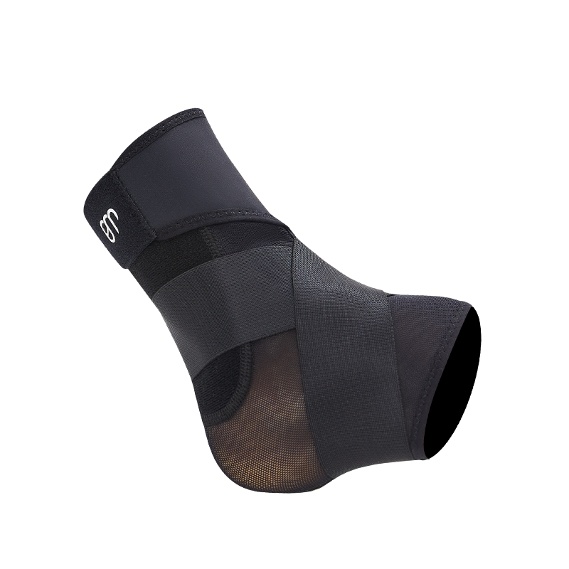 FootAid Ultralight Ankle Support with Compression Strap - FootAid