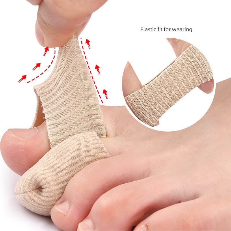 FootAid Gel Toe Protection Sleeves – Open or Closed End