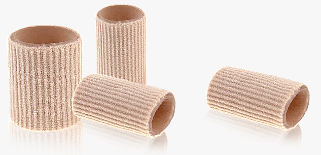 FootAid Short Gel Toe Cushion Tube – Open End