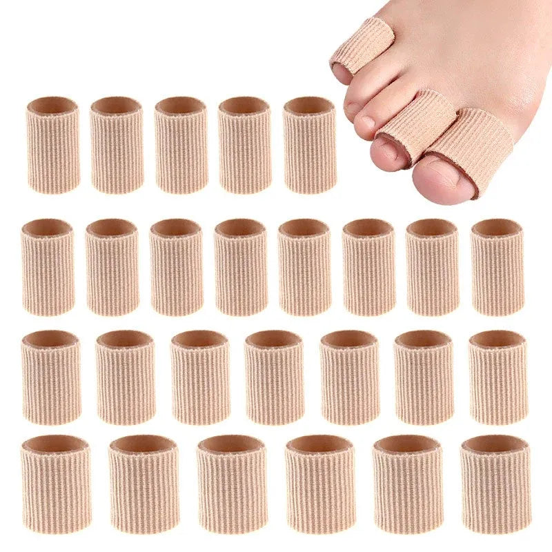FootAid Short Gel Toe Cushion Tube – Open End