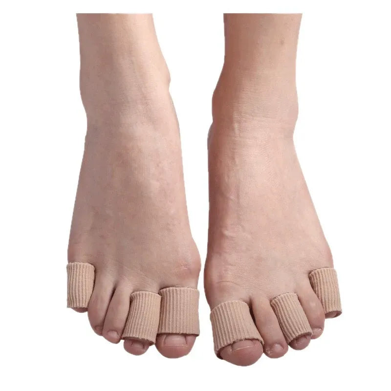 FootAid Short Gel Toe Cushion Tube – Open End